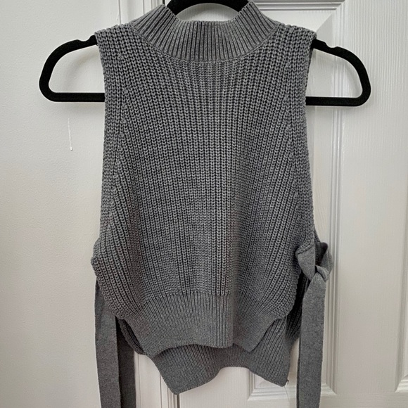 Sweater Turtleneck Tank (Ties on Sides) - Picture 1 of 3
